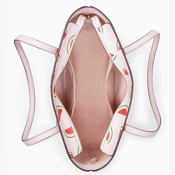 SOLD! kate spade NWT! Marlee Watermelon Party Tote - Picture 4 of 5